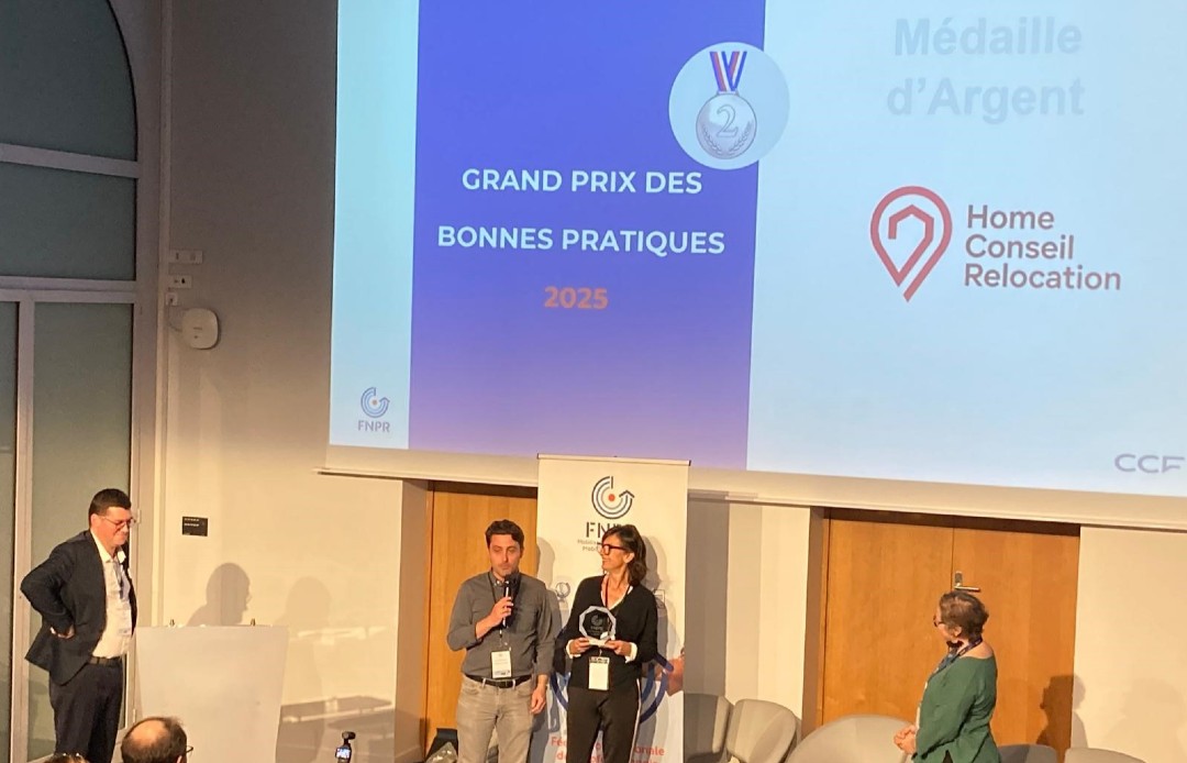 Home Conseil Relocation remporte le Prix Argent des Bonnes pratiques lors de la 30ème Convention de la FNPR