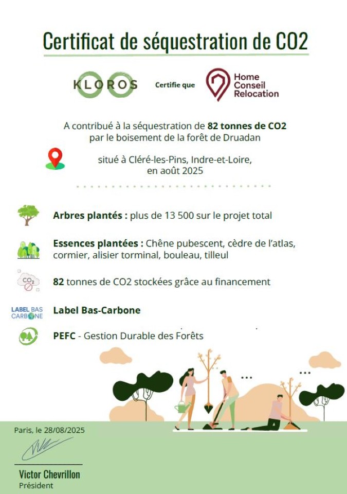 Home Conseil Relocation réduit de 12 % son empreinte carbone en 2024 : un bilan encourageant et des ambitions réaffirmées